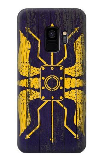 S3546 ローマンシールド Roman Shield Blue Samsung Galaxy S9 バックケース、フリップケース・カバー