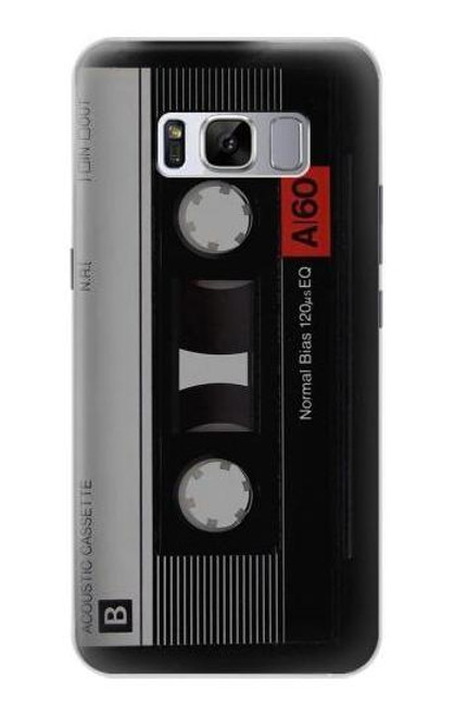 S3516 ビンテージカセットテープ Vintage Cassette Tape Samsung Galaxy S8 Plus バックケース、フリップケース・カバー