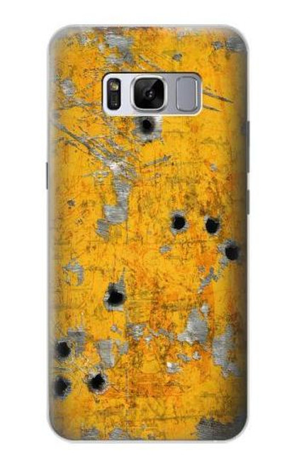 S3528 弾 黄色の金属 Bullet Rusting Yellow Metal Samsung Galaxy S8 Plus バックケース、フリップケース・カバー