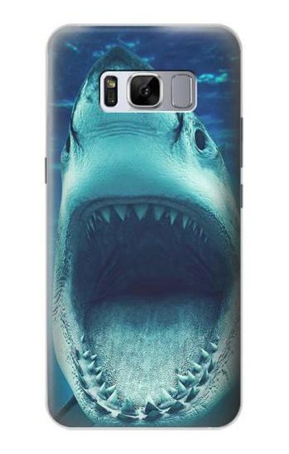 S3548 イタチザメ Tiger Shark Samsung Galaxy S8 Plus バックケース、フリップケース・カバー