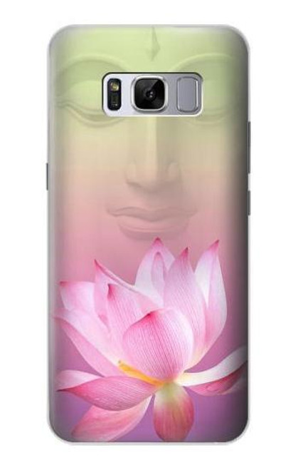 S3511 蓮の花の仏教 Lotus flower Buddhism Samsung Galaxy S8 バックケース、フリップケース・カバー
