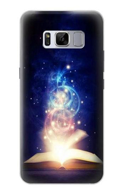 S3554 魔法書 Magic Spell Book Samsung Galaxy S8 バックケース、フリップケース・カバー