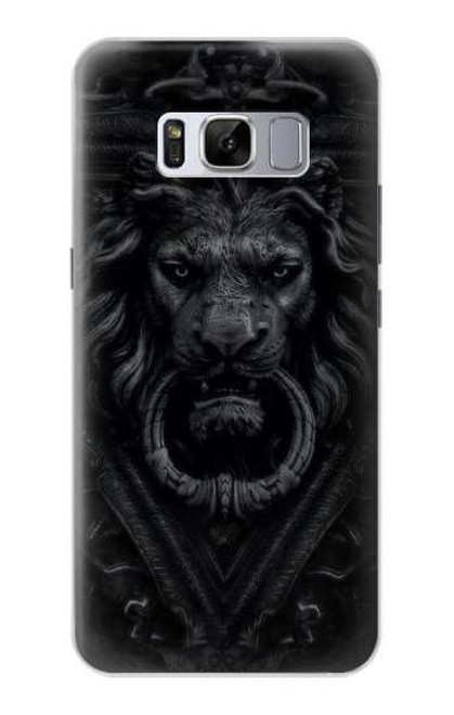 S3619 ダークゴシックライオン Dark Gothic Lion Samsung Galaxy S8 バックケース、フリップケース・カバー