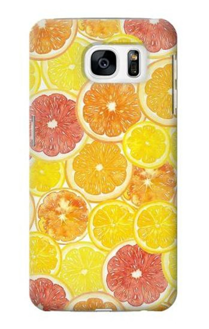 S3408 レモン Lemon Samsung Galaxy S7 バックケース、フリップケース・カバー