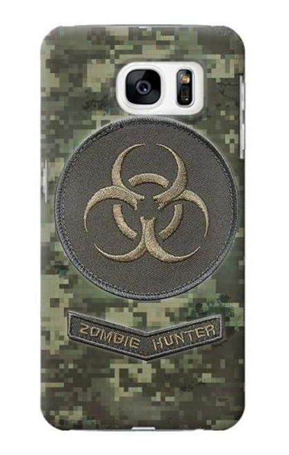 S3468 バイオハザードゾンビハンターグラフィック Biohazard Zombie Hunter Graphic Samsung Galaxy S7 バックケース、フリップケース・カバー