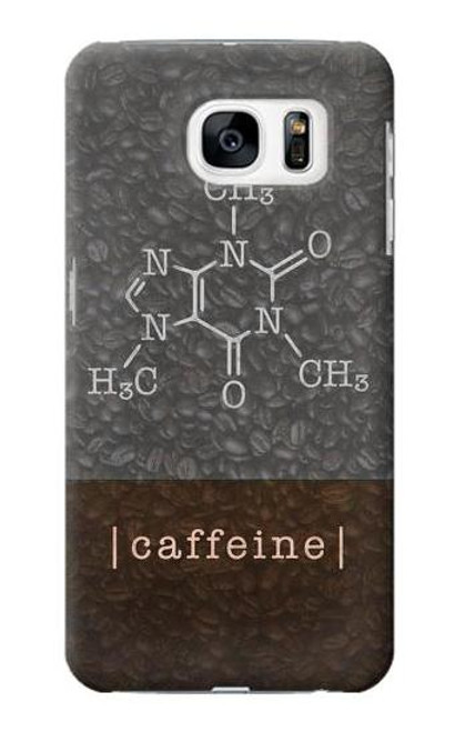 S3475 カフェイン分子 Caffeine Molecular Samsung Galaxy S7 バックケース、フリップケース・カバー