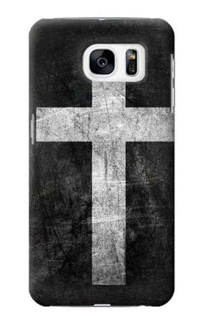 S3491 クリスチャンクロス Christian Cross Samsung Galaxy S7 バックケース、フリップケース・カバー