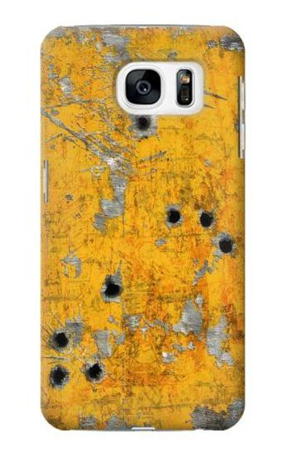S3528 弾 黄色の金属 Bullet Rusting Yellow Metal Samsung Galaxy S7 バックケース、フリップケース・カバー