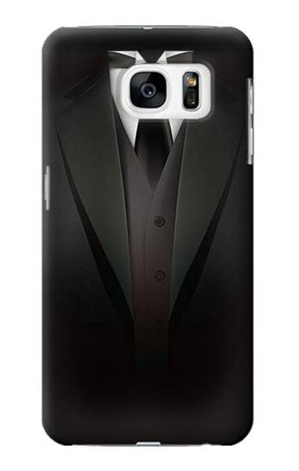 S3534 メンズスーツ Men Suit Samsung Galaxy S7 バックケース、フリップケース・カバー