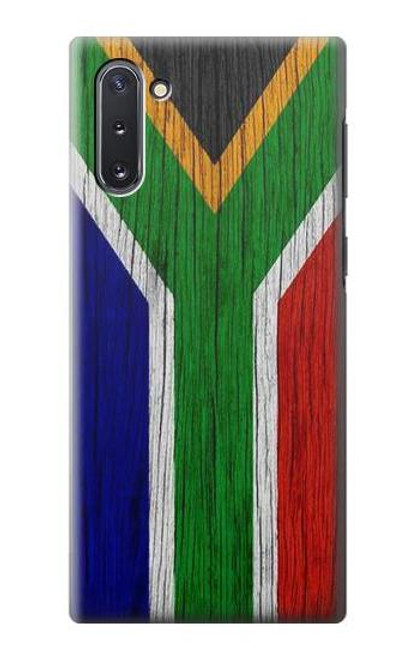S3464 南アフリカの国旗 South Africa Flag Samsung Galaxy Note 10 バックケース、フリップケース・カバー