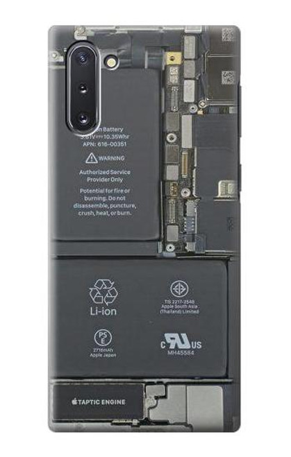S3467 携帯電話の中のグラフィック Inside Mobile Phone Graphic Samsung Galaxy Note 10 バックケース、フリップケース・カバー