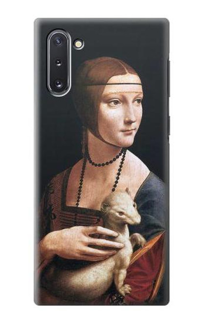 S3471 エルミン・レオナルド・ダ・ヴィンチ Lady Ermine Leonardo da Vinci Samsung Galaxy Note 10 バックケース、フリップケース・カバー
