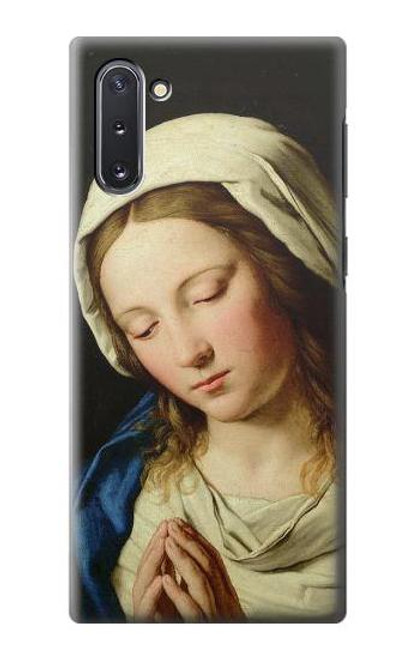 S3476 聖母マリアの祈り Virgin Mary Prayer Samsung Galaxy Note 10 バックケース、フリップケース・カバー