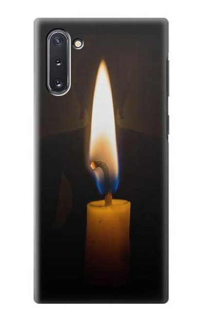 S3530 仏 Buddha Candle Burning Samsung Galaxy Note 10 バックケース、フリップケース・カバー