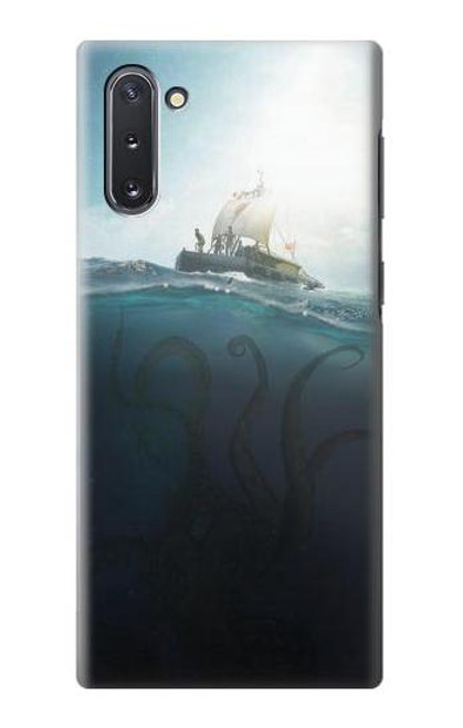 S3540 巨大なタコ Giant Octopus Samsung Galaxy Note 10 バックケース、フリップケース・カバー