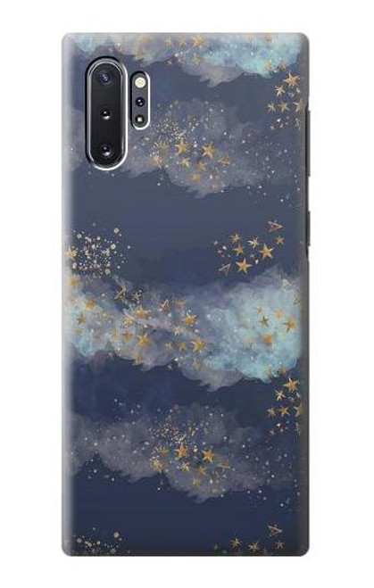 S3364 金星空 Gold Star Sky Samsung Galaxy Note 10 Plus バックケース、フリップケース・カバー