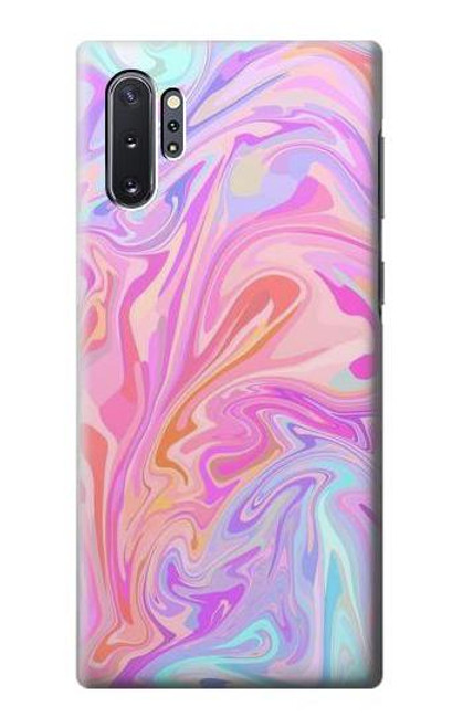 S3444 デジタルアートカラフルな液体 Digital Art Colorful Liquid Samsung Galaxy Note 10 Plus バックケース、フリップケース・カバー