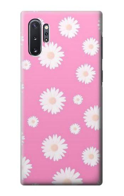 S3500 ピンクの花柄 Pink Floral Pattern Samsung Galaxy Note 10 Plus バックケース、フリップケース・カバー