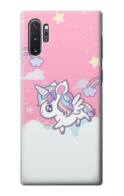 S3518 ユニコーン漫画 Unicorn Cartoon Samsung Galaxy Note 10 Plus バックケース、フリップケース・カバー