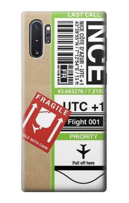 S3543 荷物タグアート Luggage Tag Art Samsung Galaxy Note 10 Plus バックケース、フリップケース・カバー