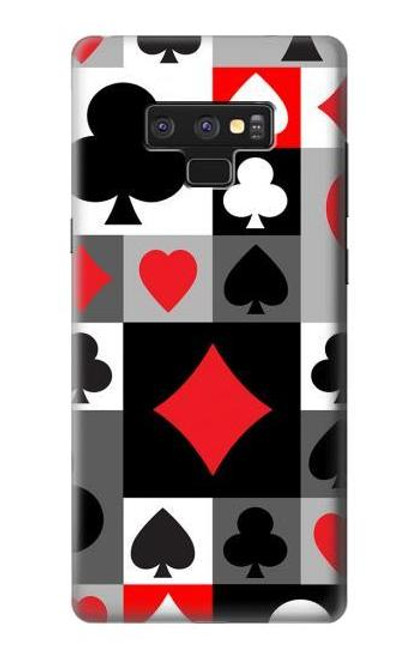 S3463 ポーカーカード Poker Card Suit Note 9 Samsung Galaxy Note9 バックケース、フリップケース・カバー