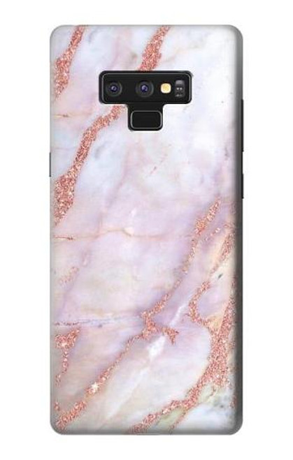 S3482 ピンクの大理石のグラフィックプリント Soft Pink Marble Graphic Print Note 9 Samsung Galaxy Note9 バックケース、フリップケース・カバー