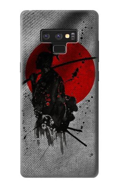 S3517 日本国旗Sa Japan Flag Samurai Note 9 Samsung Galaxy Note9 バックケース、フリップケース・カバー