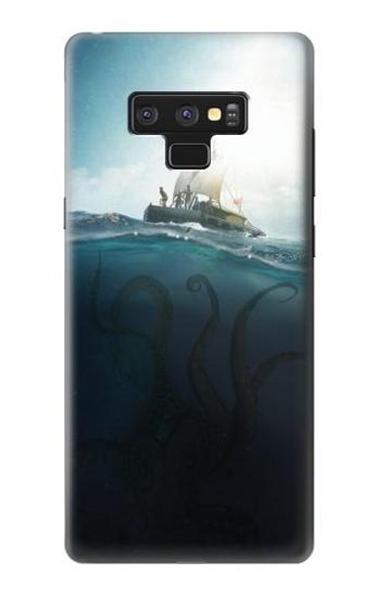 S3540 巨大なタコ Giant Octopus Note 9 Samsung Galaxy Note9 バックケース、フリップケース・カバー