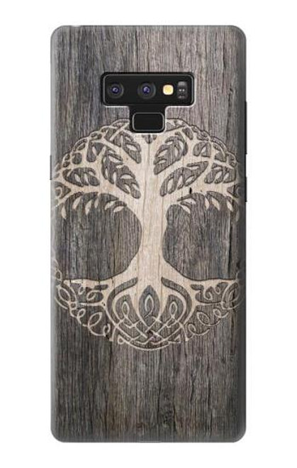 S3591 バイキングツリーオブライフシンボル Viking Tree of Life Symbol Note 9 Samsung Galaxy Note9 バックケース、フリップケース・カバー