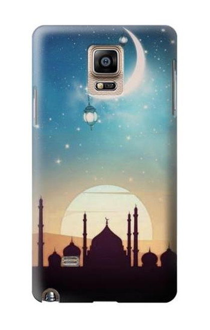 S3502 イスラムの夕日 Islamic Sunset Samsung Galaxy Note 4 バックケース、フリップケース・カバー