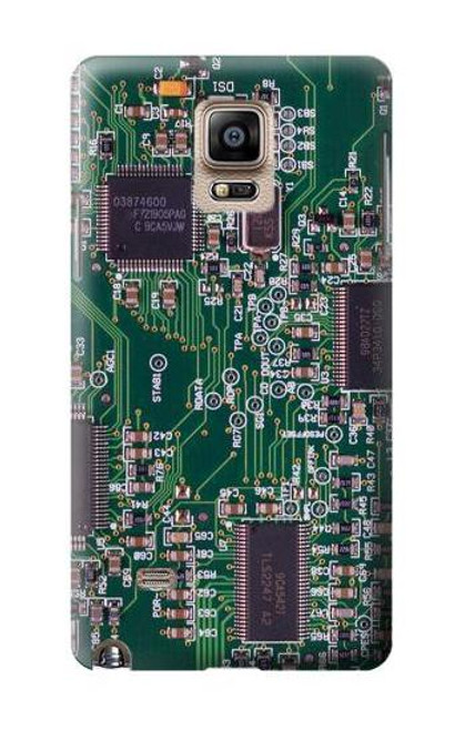 S3519 電子回路基板のグラフィック Electronics Circuit Board Graphic Samsung Galaxy Note 4 バックケース、フリップケース・カバー