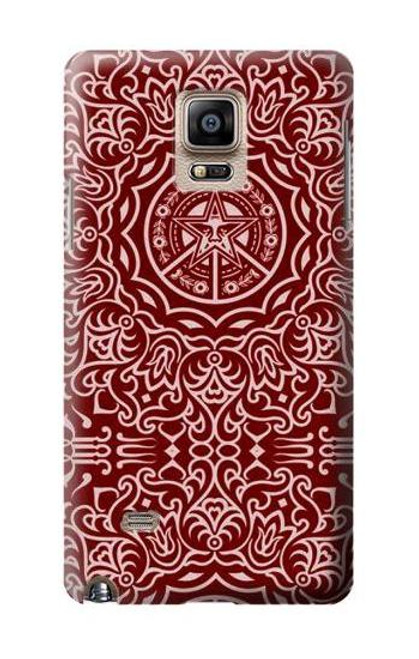 S3556 イェンパターン Yen Pattern Samsung Galaxy Note 4 バックケース、フリップケース・カバー