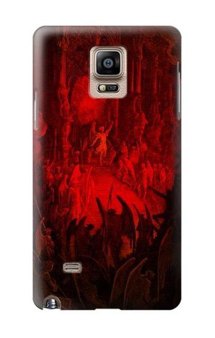 S3583 パラダイスロストサタン Paradise Lost Satan Samsung Galaxy Note 4 バックケース、フリップケース・カバー