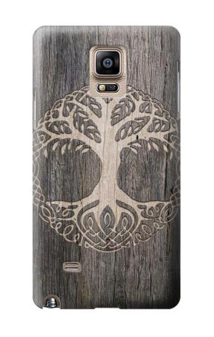 S3591 バイキングツリーオブライフシンボル Viking Tree of Life Symbol Samsung Galaxy Note 4 バックケース、フリップケース・カバー