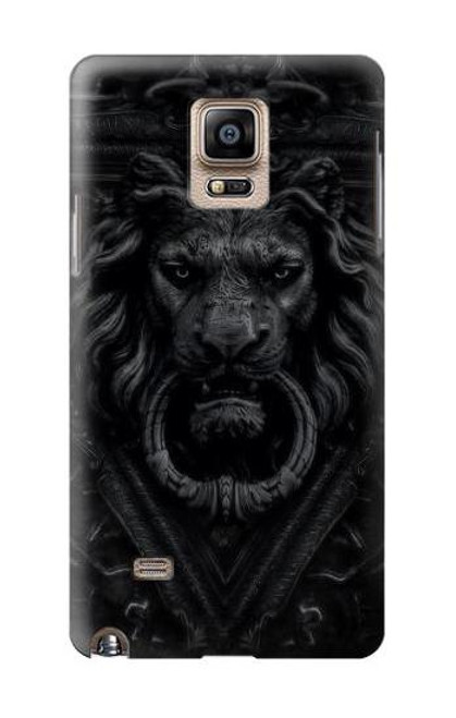 S3619 ダークゴシックライオン Dark Gothic Lion Samsung Galaxy Note 4 バックケース、フリップケース・カバー