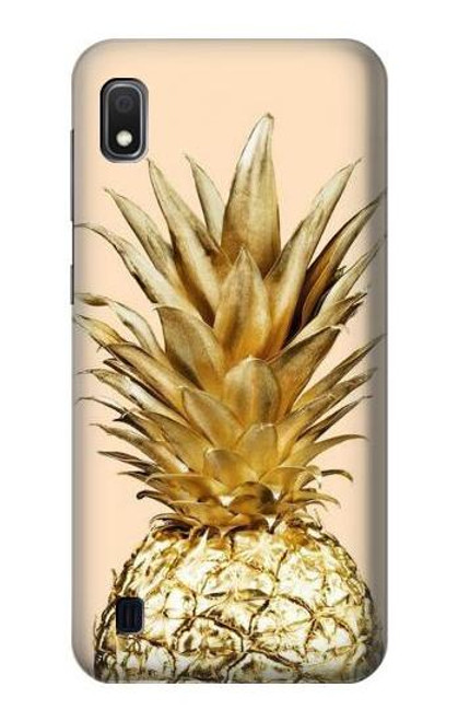 S3490 ゴールドパイナップル Gold Pineapple Samsung Galaxy A10 バックケース、フリップケース・カバー