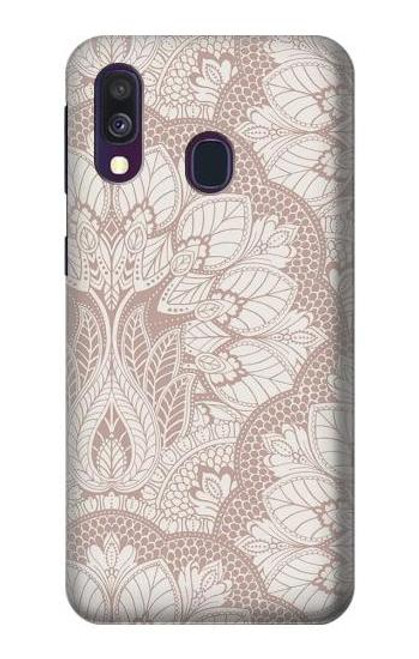 S3580 マンダルラインアート Mandal Line Art Samsung Galaxy A40 バックケース、フリップケース・カバー