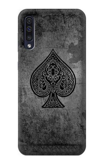 S3446 エーススペード Black Ace Spade Samsung Galaxy A70 バックケース、フリップケース・カバー