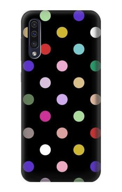 S3532 カラフルな水玉 Colorful Polka Dot Samsung Galaxy A70 バックケース、フリップケース・カバー