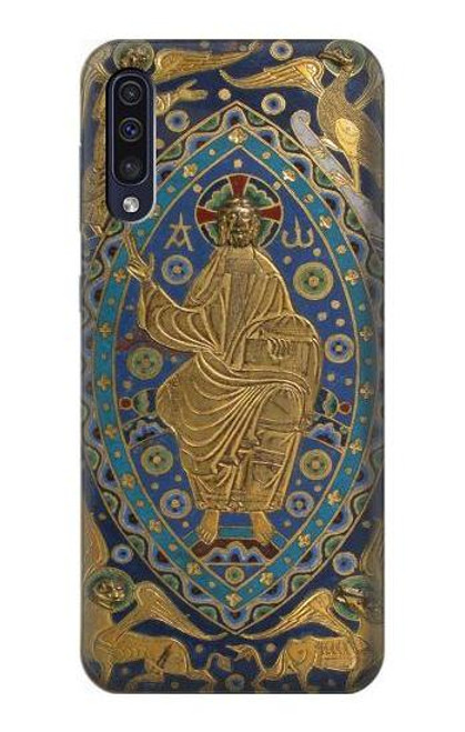 S3620 ブックカバーキリスト Book Cover Christ Majesty Samsung Galaxy A70 バックケース、フリップケース・カバー