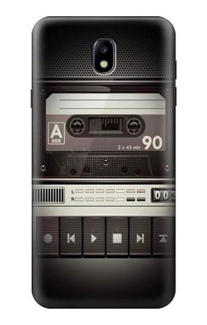 S3501 ビンテージカセットプレーヤー Vintage Cassette Player Samsung Galaxy J7 (2018), J7 Star バックケース、フリップケース・カバー