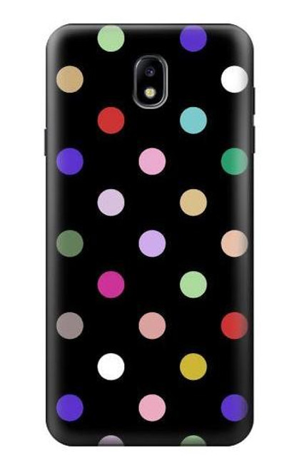 S3532 カラフルな水玉 Colorful Polka Dot Samsung Galaxy J7 (2018), J7 Star バックケース、フリップケース・カバー