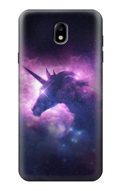 S3538 ユニコーンギャラクシー Unicorn Galaxy Samsung Galaxy J7 (2018), J7 Star バックケース、フリップケース・カバー