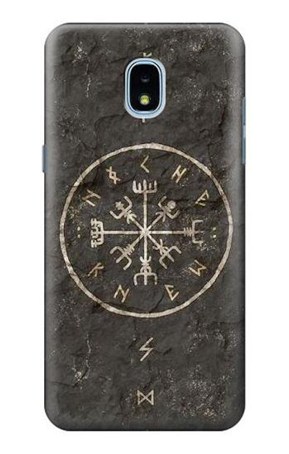 S3413 北欧の古代バイキングシンボル Norse Ancient Viking Symbol Samsung Galaxy J3 (2018), J3 Star バックケース、フリップケース・カバー