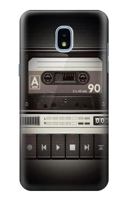 S3501 ビンテージカセットプレーヤー Vintage Cassette Player Samsung Galaxy J3 (2018), J3 Star バックケース、フリップケース・カバー