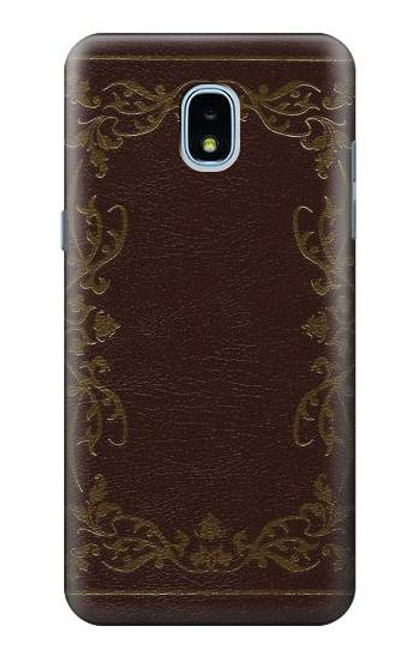 S3553 ヴィンテージブックカバー Vintage Book Cover Samsung Galaxy J3 (2018), J3 Star バックケース、フリップケース・カバー