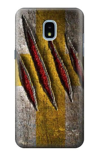 S3603 ウルヴァリンクロースラッシュ Wolverine Claw Slash Samsung Galaxy J3 (2018), J3 Star バックケース、フリップケース・カバー