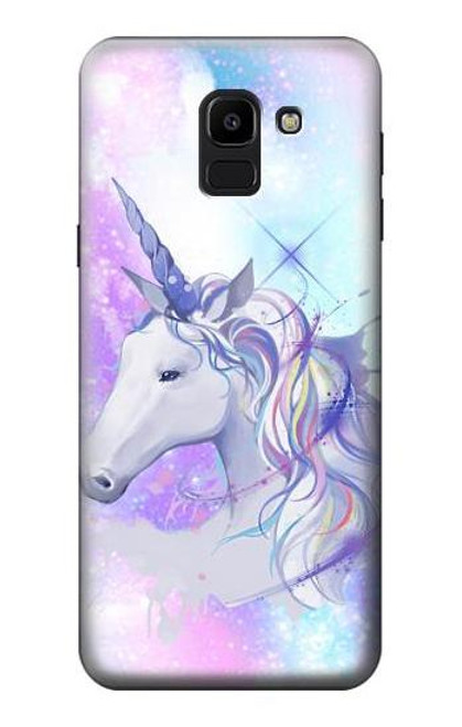 S3375 ユニコーン Unicorn Samsung Galaxy J6 (2018) バックケース、フリップケース・カバー