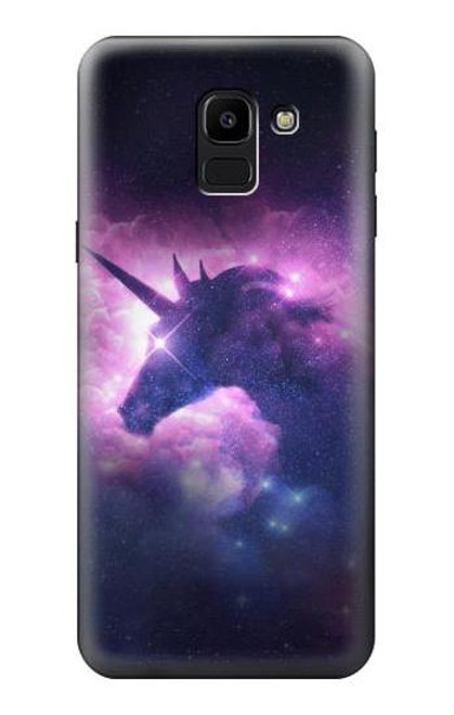 S3538 ユニコーンギャラクシー Unicorn Galaxy Samsung Galaxy J6 (2018) バックケース、フリップケース・カバー