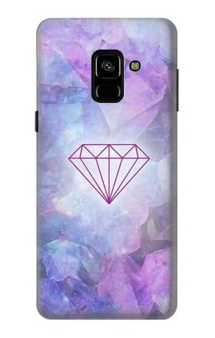 S3455 ダイヤモンド Diamond Samsung Galaxy A8 (2018) バックケース、フリップケース・カバー